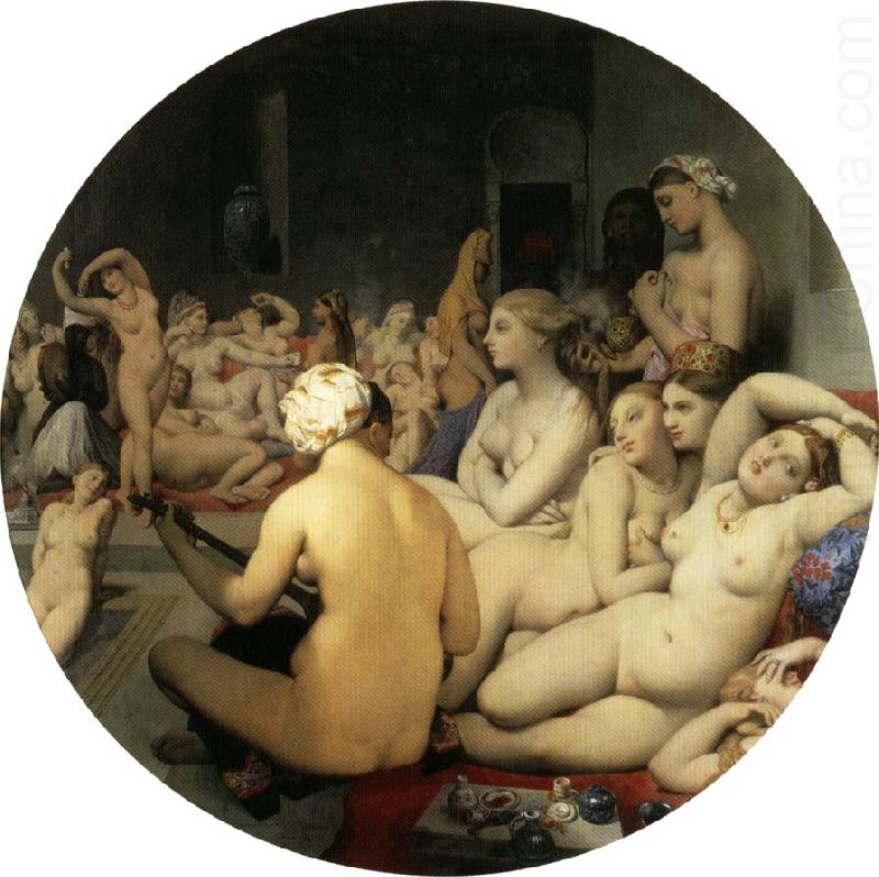 Jean-Auguste Dominique Ingres Turkish Bath china oil painting image